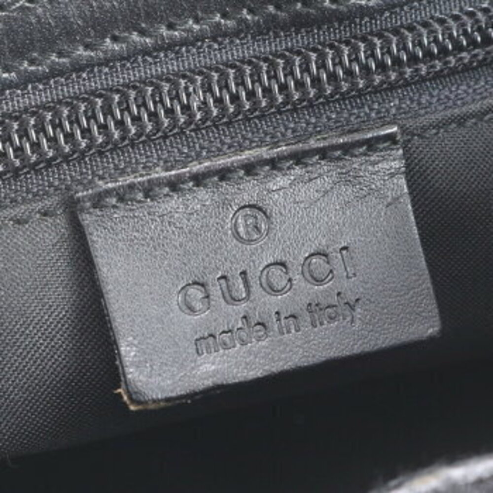 Gucci canvas messenger GG leather MEE bag business shoulder brown - Picture 8 of 9